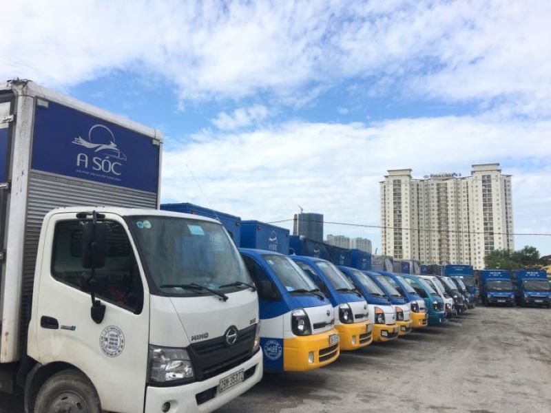A Sóc đơn vị cung cấp dịch vụ cho thuê xe tải Hà Nội | Nguồn: công ty A Sóc