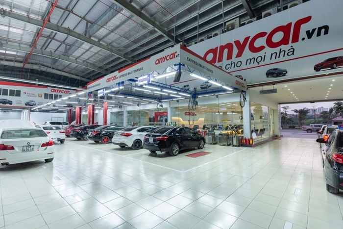 Showroom xe hơi tại Anycar Sài Gòn (Nguồn: Công ty Anycar)