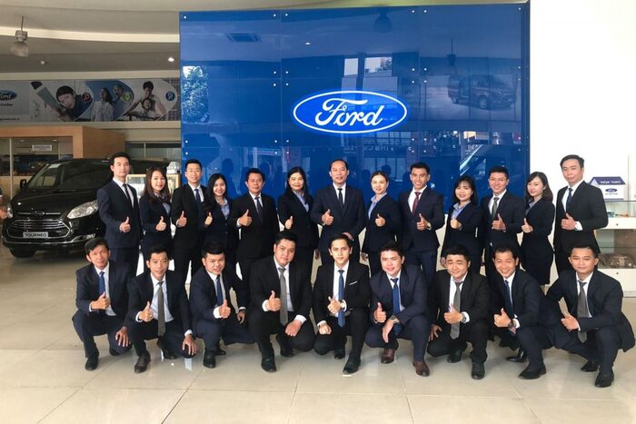 Showroom ô tô Sài Gòn Ford Cao Thắng (Nguồn: Công ty Sài Gòn Ford Cao Thắng)