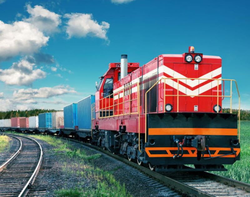 vận chuyển hàng hóa bằng đường sắt – Hương Lan | Hình minh họa