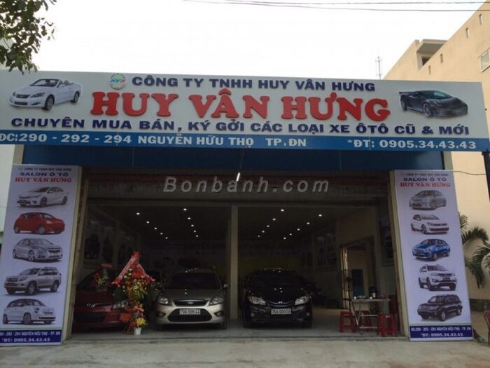 Huy Vân Hưng là địa điểm mua bán ô tô cũ uy tín tại Đà Nẵng (Nguồn: Công ty Huy Vân Hưng)