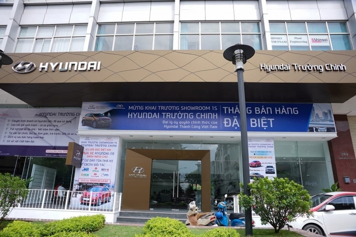 Showroom Hyundai Trường Chinh (Nguồn: Công ty Hyundai Trường Chinh)