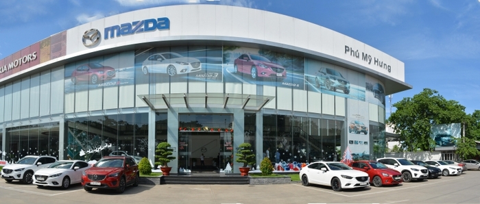 Mazda Phú Mỹ Hưng là dự án đầu tư và xây dựng tại Việt Nam theo tiêu chuẩn 3S của tập đoàn ô tô Mazda (Nguồn: Công ty Mazda Phú Mỹ Hưng)