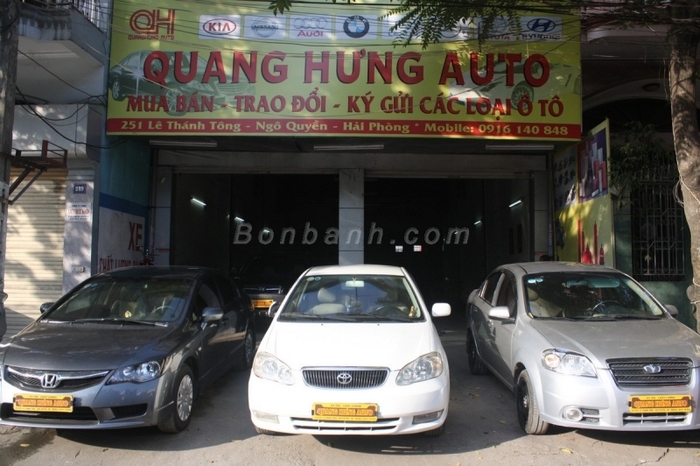Quang Hưng Auto là đơn vị mua bán xe ô tô cũ tại Hải Phòng (Nguồn: Công ty Quang Hưng Auto)