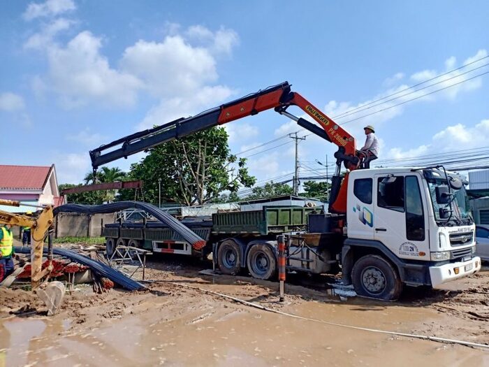 Công ty vận tải Thuận Yến cho thuê xe cẩu Hà Nội (Nguồn: Internet)