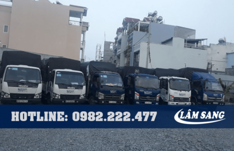 xe tải chở thuê trọn gói Lâm Sang | Nguồn: Công ty Lâm Sang