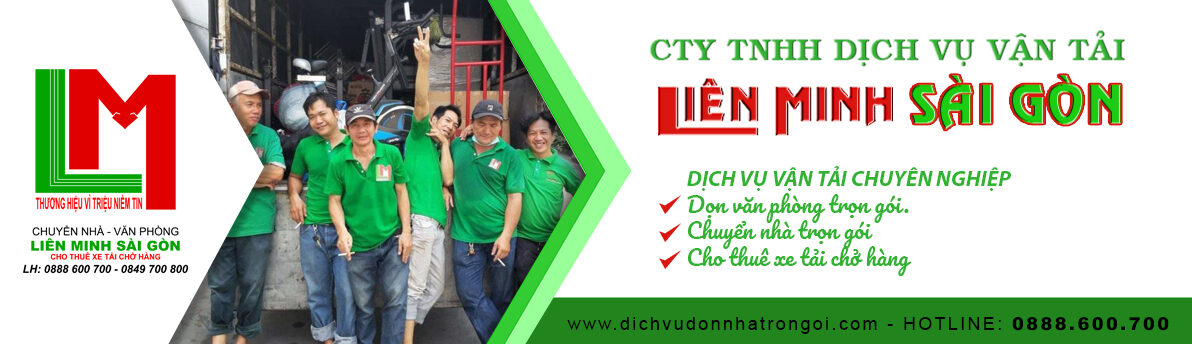 Chuyển nhà trọ trọn gói - Liên Minh Sài Gòn