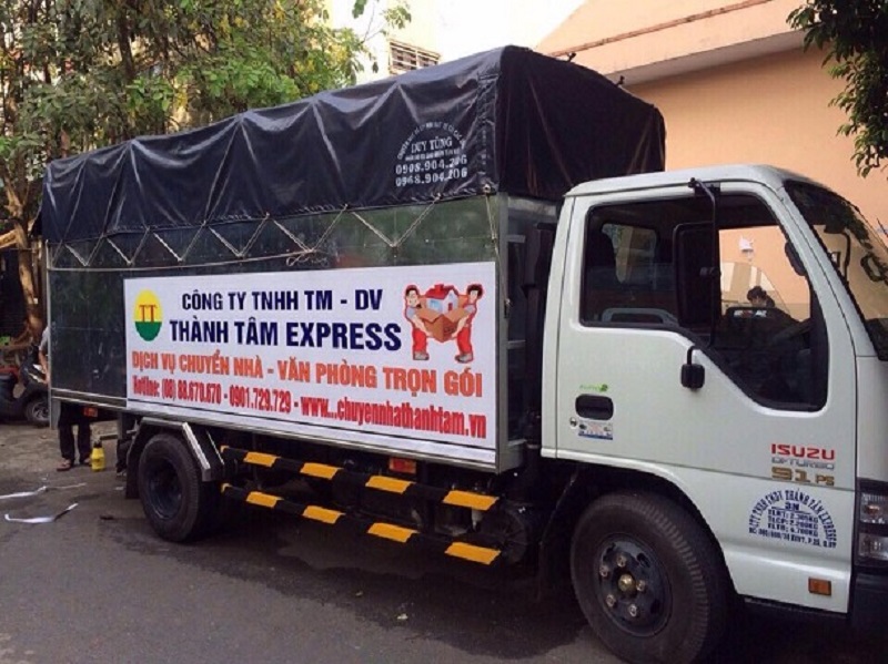 dịch vụ chuyển văn phòng Thủ Đức Thành Tâm Express - hình ảnh từ website: chuyennhathanhtam.vn