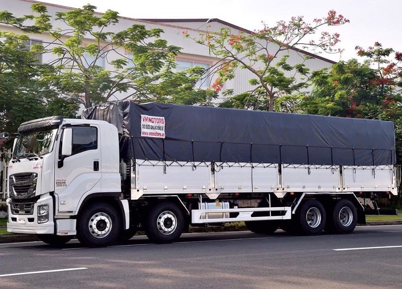 Xe tải 4 chân Isuzu Ginga | Hình minh họa