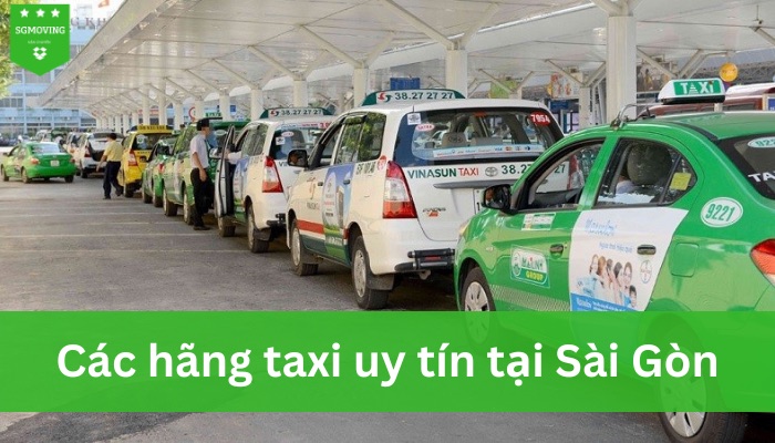 Số taxi Sài Gòn được SGMoving tổng hợp