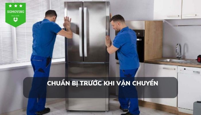 Chuẩn bị dụng cụ bảo vệ khi chở tủ lạnh