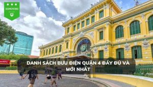 Danh sách bưu điện quận 4 đầy đủ và mới nhất