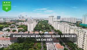 Danh sách mã bưu chính quận 10 được tổng hợp chi tiết