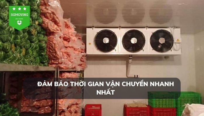 Kiểm soát nhiệt độ trong quá trình vận chuyển