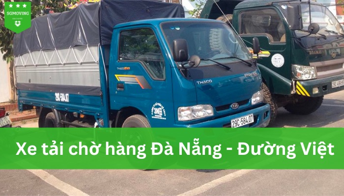 Xe tải chờ hàng Đà Nẵng – Đường Việt