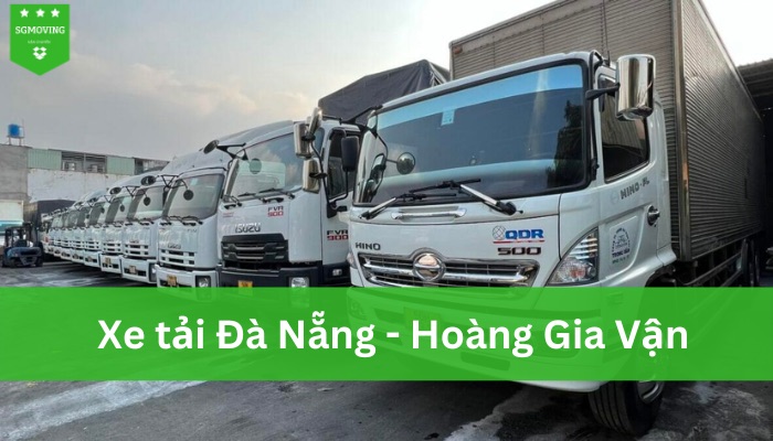 Xe tải chở hàng Đà Nẵng – Hoàng Gia Vận