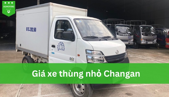 Giá xe thùng nhỏ Changan