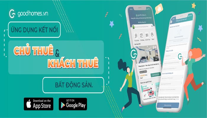 App tìm nhà trọ, phòng trọ - Goodhomes