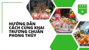 Cách làm lễ cúng khai trương