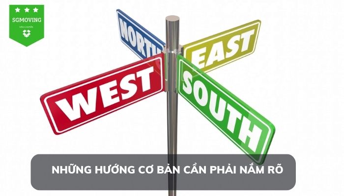 Những hướng co bản Đông Tây Nam Bắc