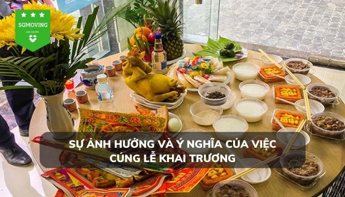 Tầm quan trọng của việc cúng khai trương