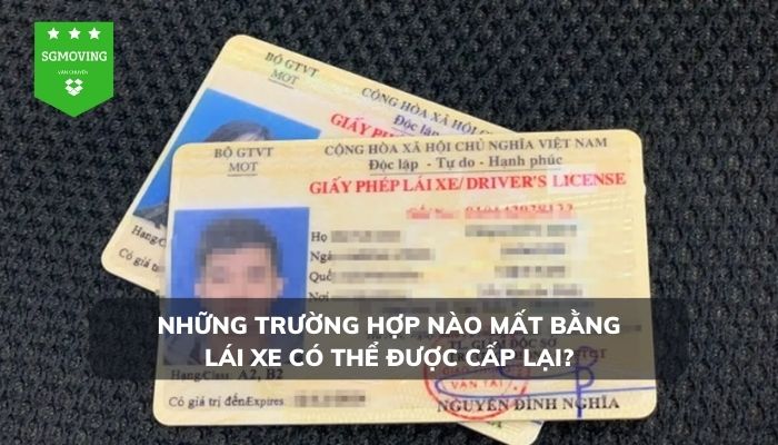 Trường hợp mất bằng lái xe được quyền cấp lại