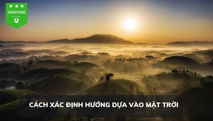 Xác định hướng Đông Tây Nam Bắc bằng Mặt Trời