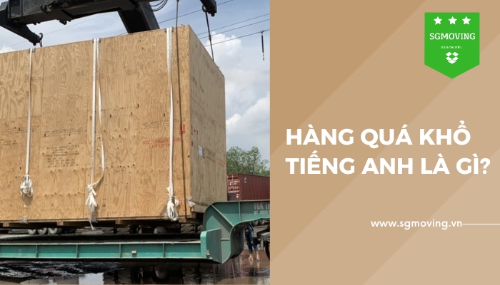 Giải đáp câu hỏi hàng quá khổ tiếng Anh là gì?