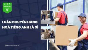 Giair đáp câu hỏi luân chuyển hàng hoá tiếng Anh là gì?