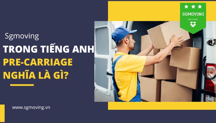 Giải đáp câu hỏi " trong tiếng Anh pre-carriage nghĩa là gì?"