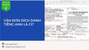 Giải đáp câu hỏi "vận đơn đích danh tiếng Anh là gì?"