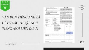 Giải đáp vận đơn tiếng Anh là gì