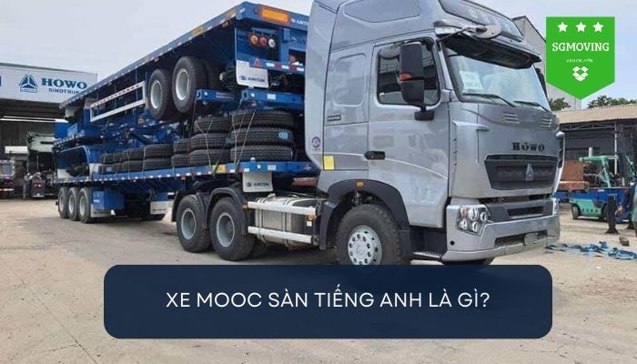 Giải đáp xe mooc sàn tiếng Anh là gì?