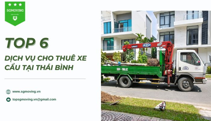 Top 6 dịch vụ cho thuê xe cẩu tại Thái Bình được khách hàng đánh giá cao